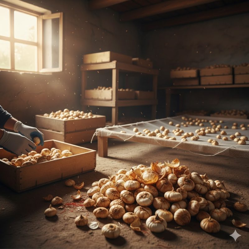 بعد از برداشت گل زعفران چه باید کرد؟