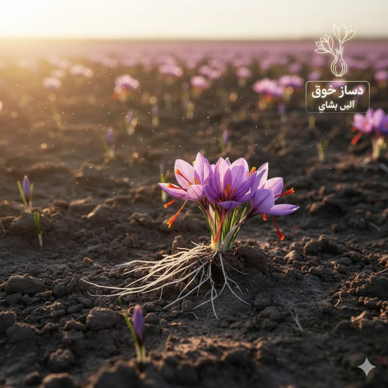 زمان رویش زعفران