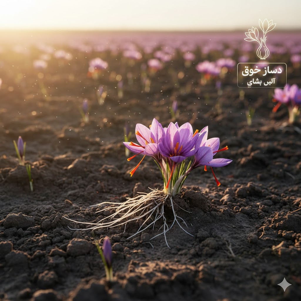 زمان رویش زعفران